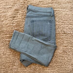 rag & bone Gray Straight Leg Women's Jeans